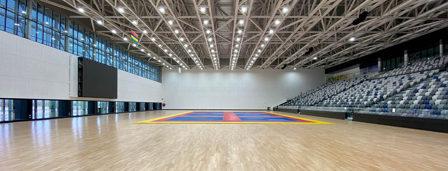 The main hall - Côte d'Or National Sports Complex