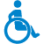 Access for physically challenged persons Icon - Côte d'Or National Sports Complex